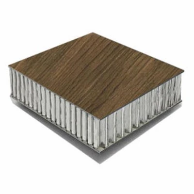 Støbt 3d panelplade i aluminium honeycomb