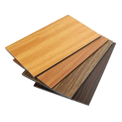 Træfinish aluminium kompositpanel